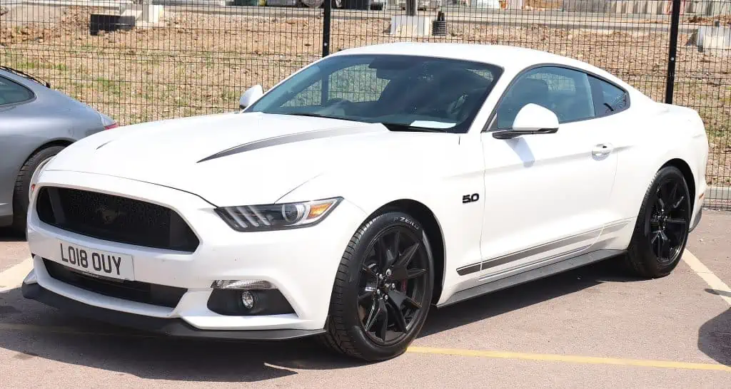 6. A 2018 Ford Mustang GT
