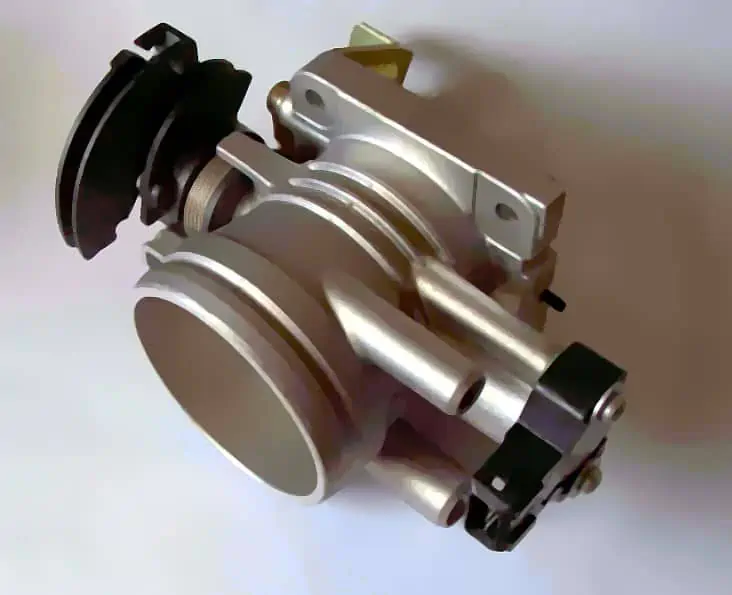 6. A throttle body with a TPS attached to the side