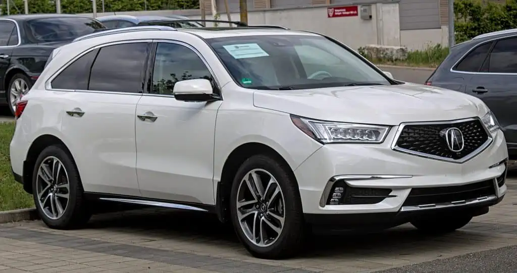 6. Acura MDX 3rd generation