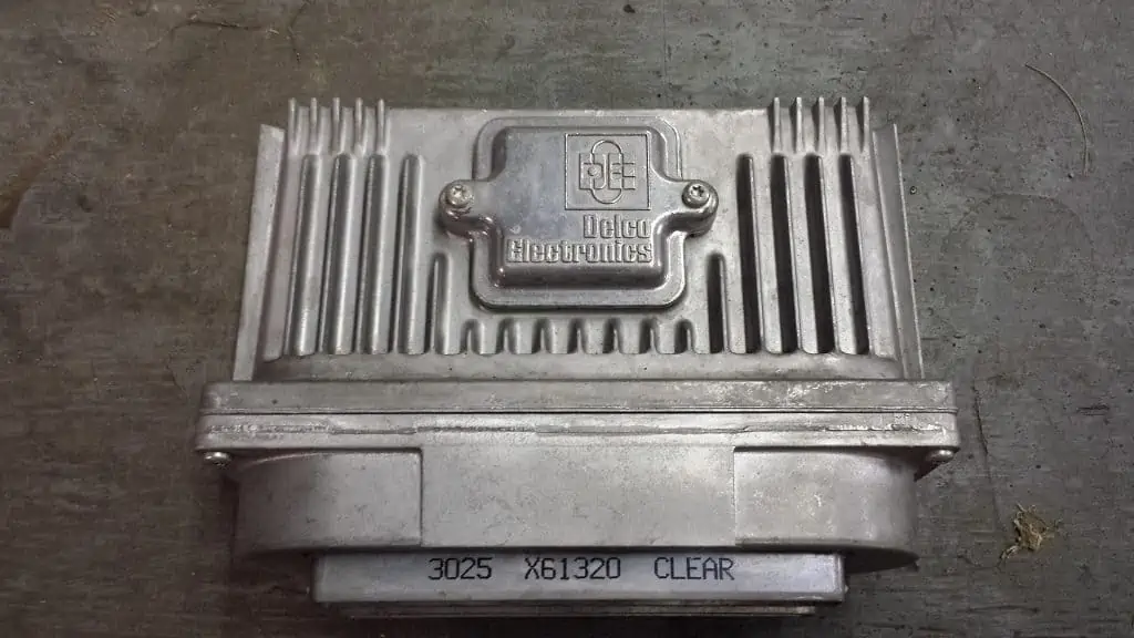 6. An ECU from a 1996 Chevrolet Beretta