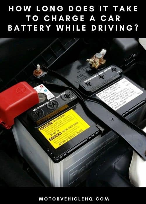 How Long Does It Take To Charge a Car Battery While Driving? - Motor ...