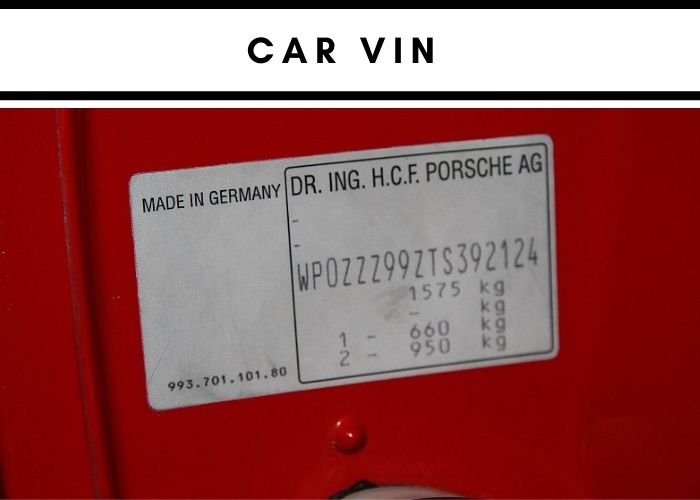 What Trim Is My Car by VIN? Here’s Where To Look 6 6. Car VIN