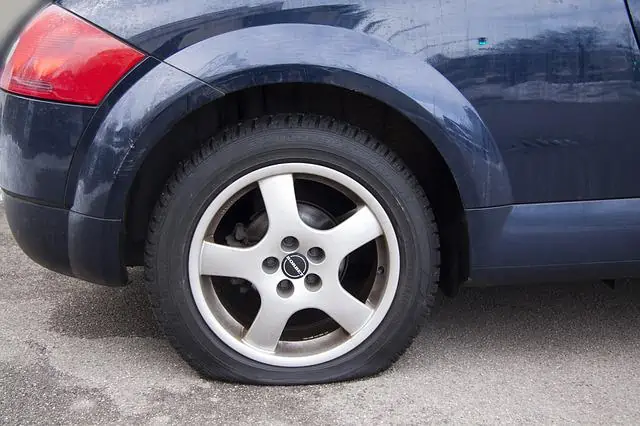 6. Flat tire