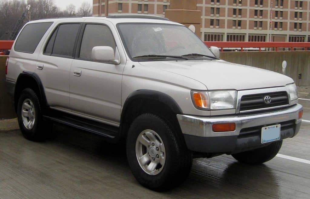 7. 1996 to 1998 Toyota 4Runner