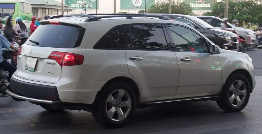 7. 2008 to 2009 Acura MDX