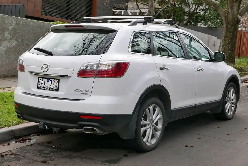 7. 2012 Mazda CX 9 rear