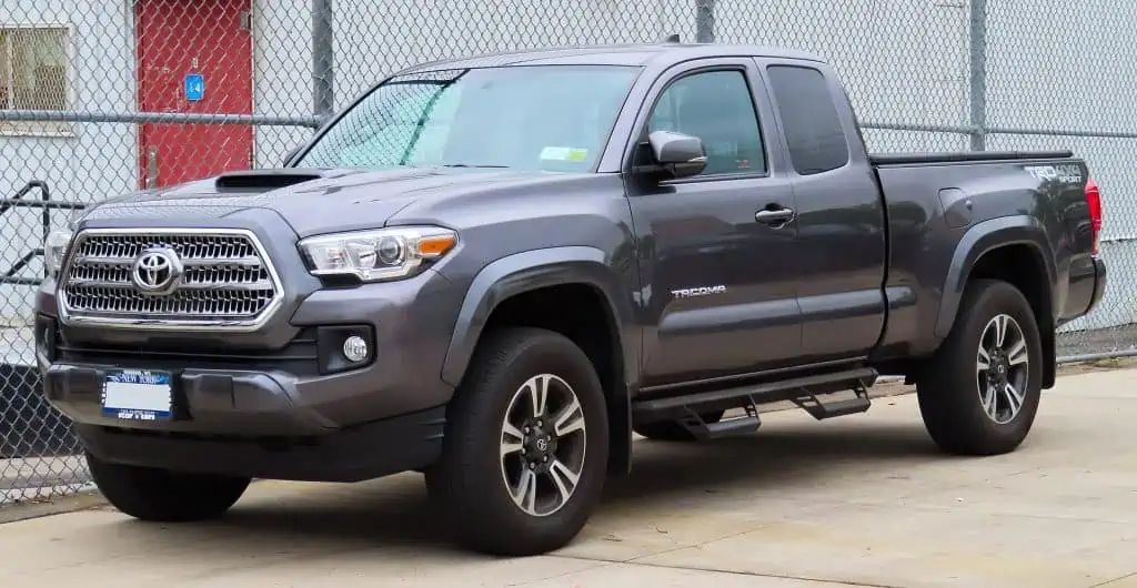 7. 2016 Toyota Tacoma TRD