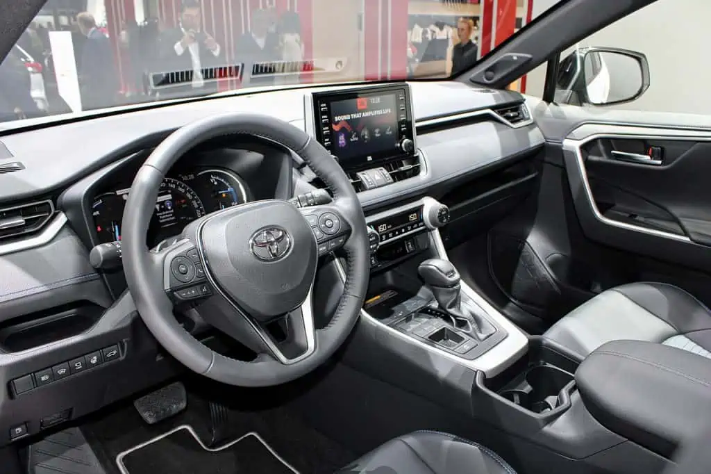 7. 2018 Toyota RAV4 Interior