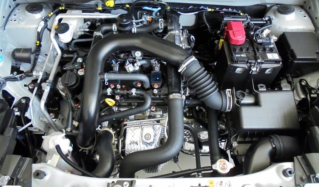 What Happens If You Put Gas in a Diesel Engine? 7 7. 2021 Toyota Raize Turbo Sport engine 1