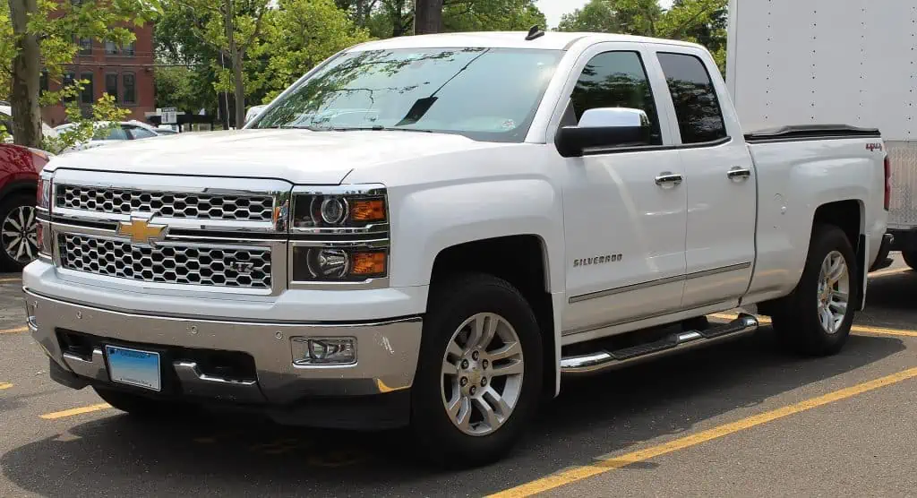 7. A 2014 Chevrolet Silverado 1500 LTZ