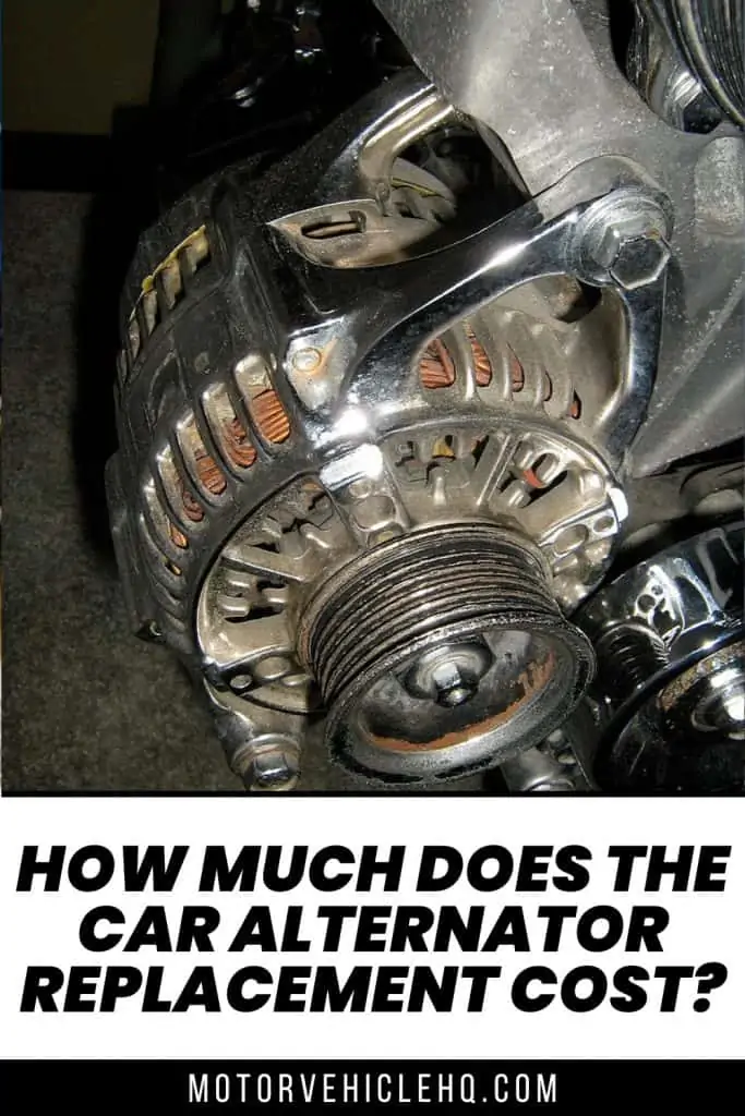 7. Alternator Replacement Cost