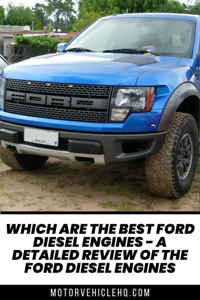 7. Best Ford Diesel Engines