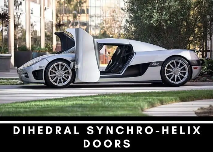 7. Dihedral synchro helix doors