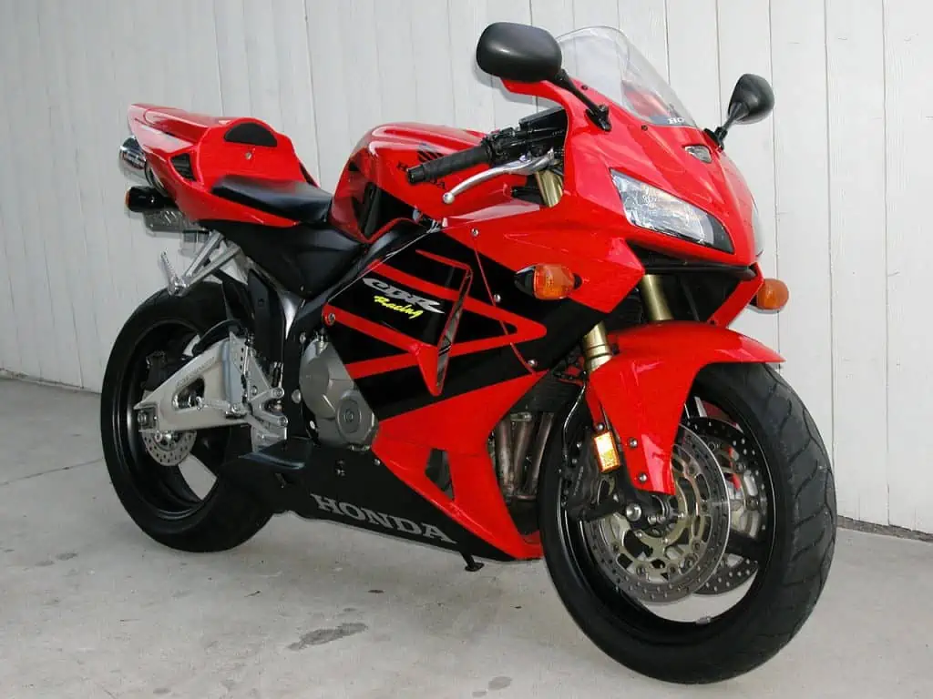 7. The Honda CBR 600 RR