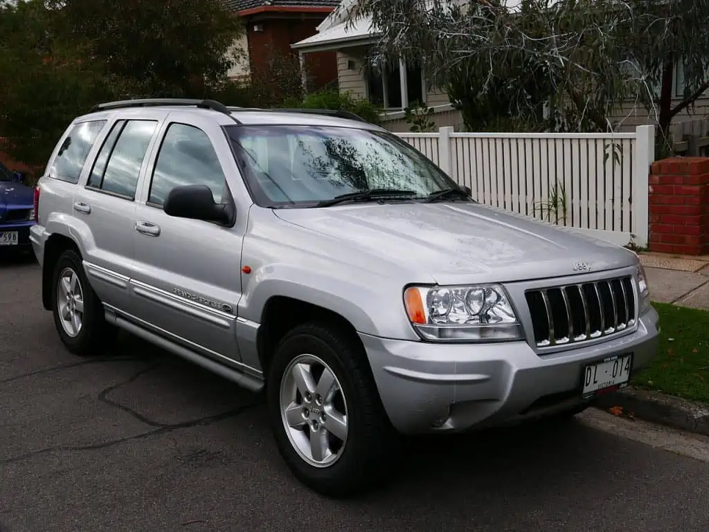 8. 2004 Jeep Grand Cherokee