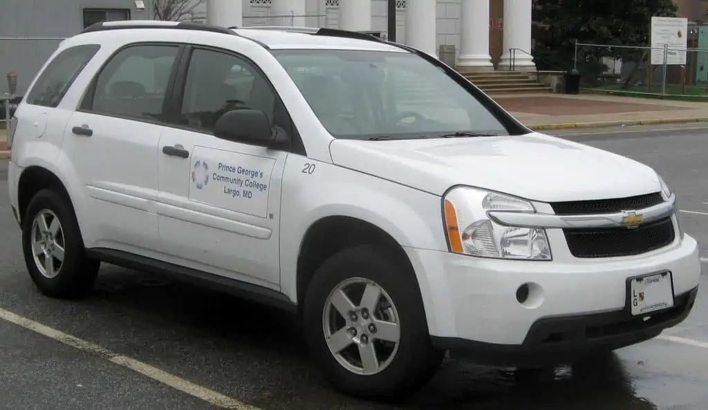 8. 2005 to 2009 Chevrolet Equinox