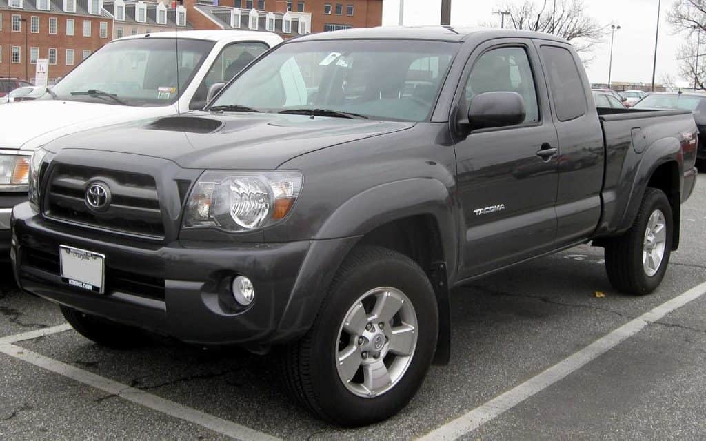 8. 2009 model year Tacoma