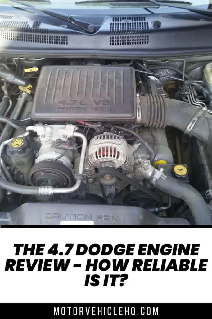 8. 4.7 Dodge Engine