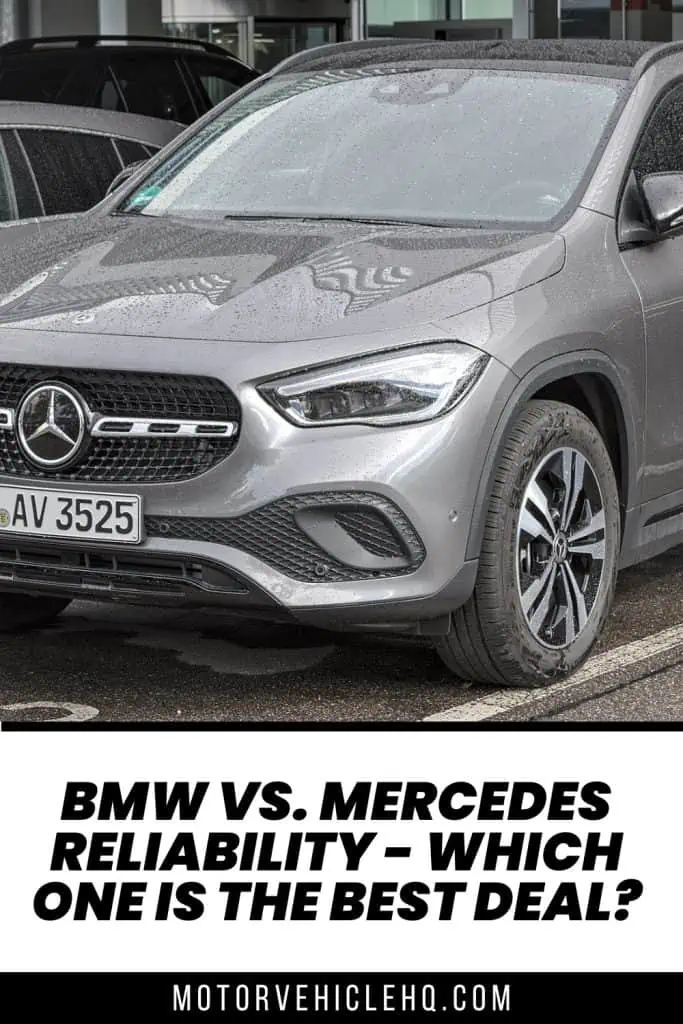 8. BMW vs. Mercedes Reliability