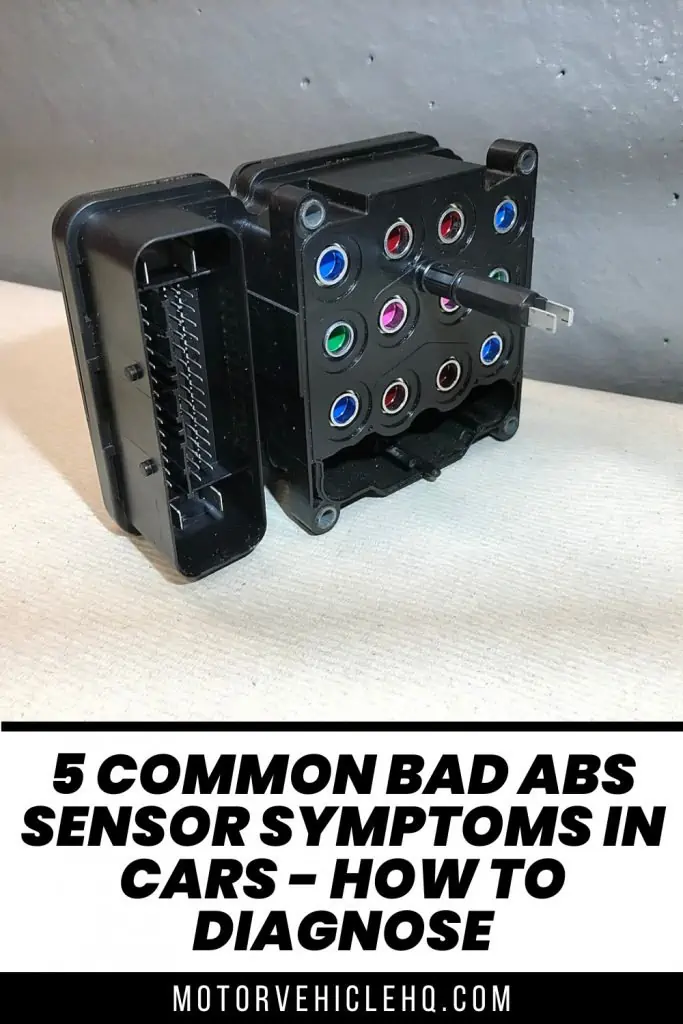 8. Bad ABS Sensor Symptoms 1