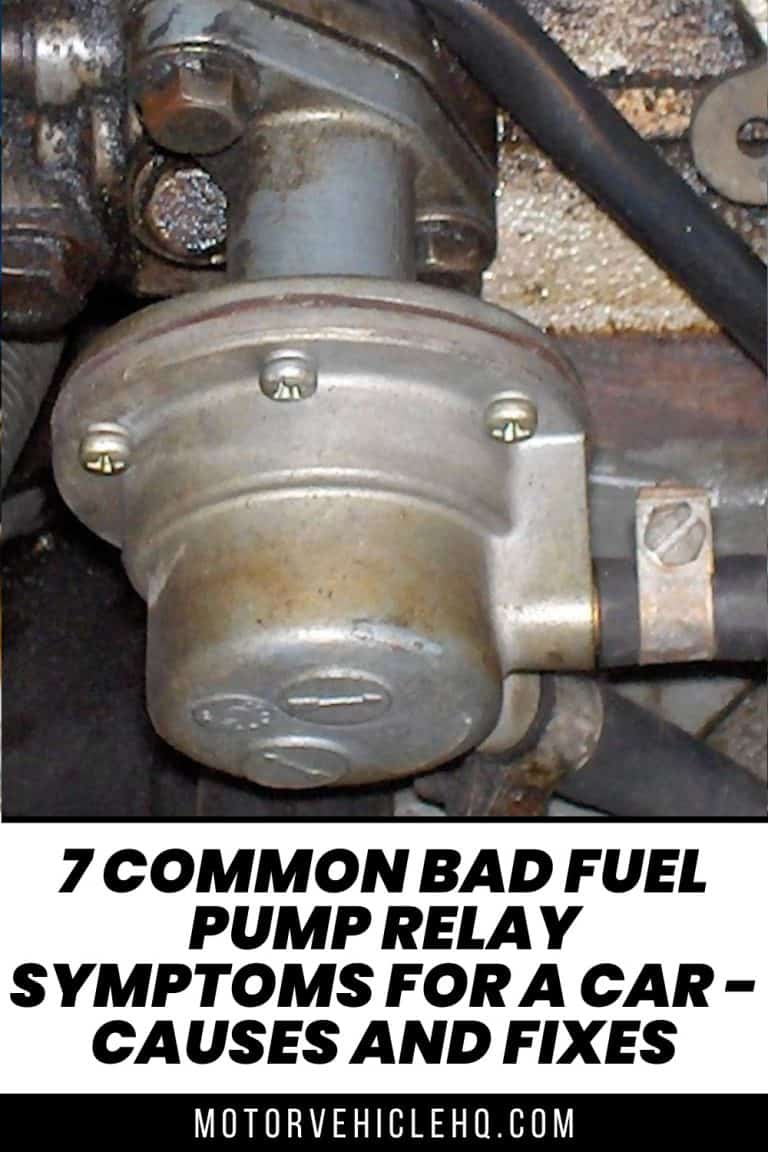 7 Common Bad Fuel Pump Relay Symptoms for a Car Causes and Fixes Motor Vehicle HQ