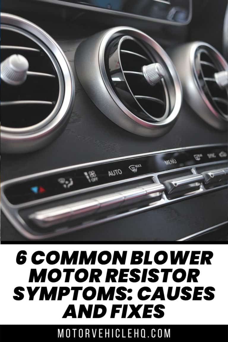 6 Common Blower Motor Resistor Symptoms Causes and Fixes Motor