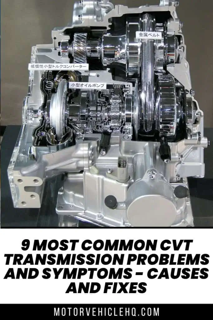 8. CVT Transmission Problems