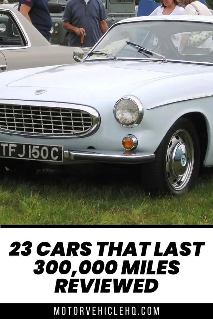 8. Cars That Last 300000 Miles