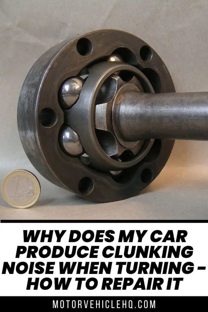 8. Clunking Noise When Turning