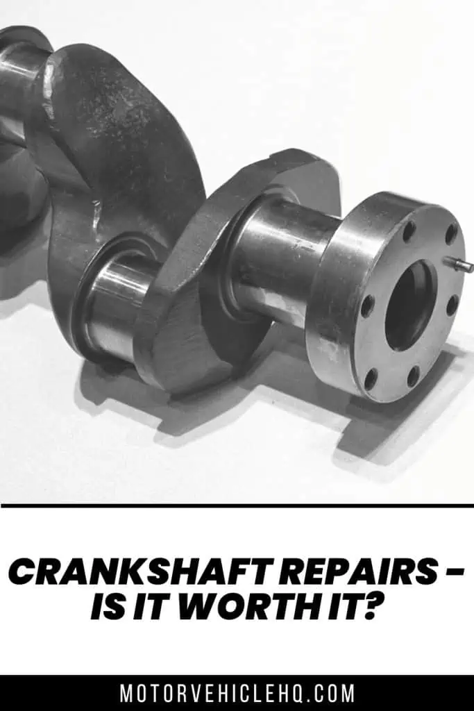 8. Crankshaft Repairs