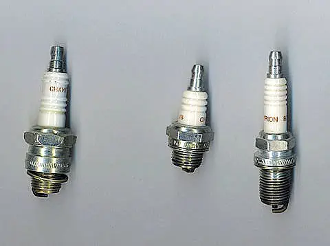 8. Different spark plug sizes