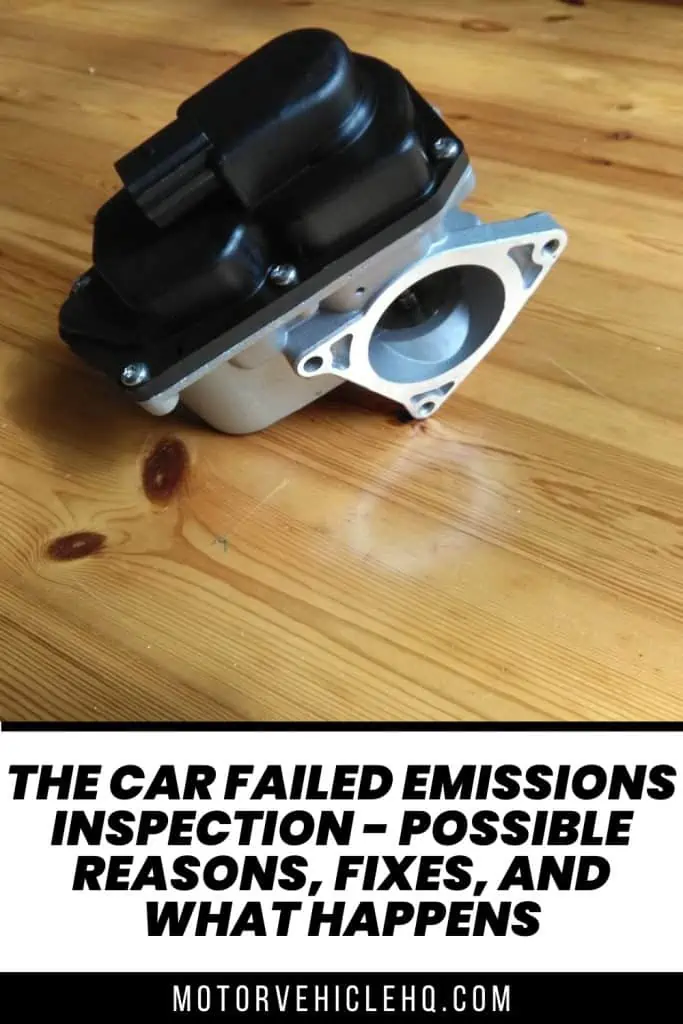 8. Failed Emissions Inspection