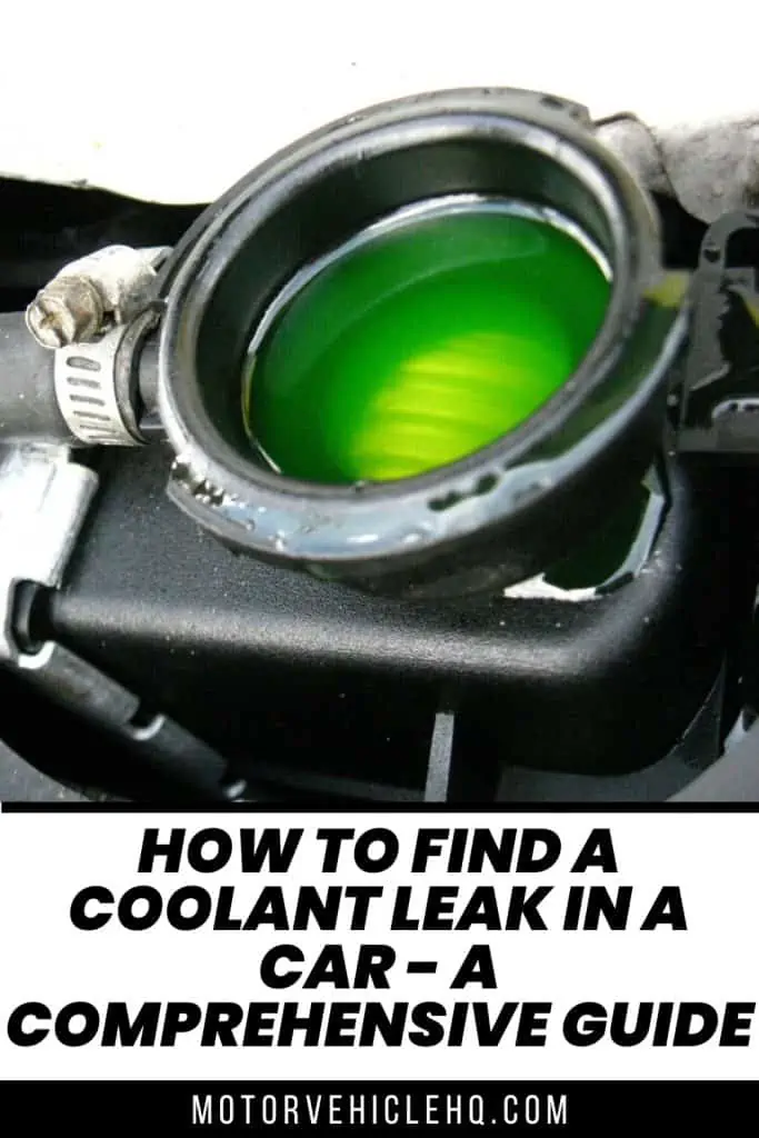 8. How to Find a Coolant Leak