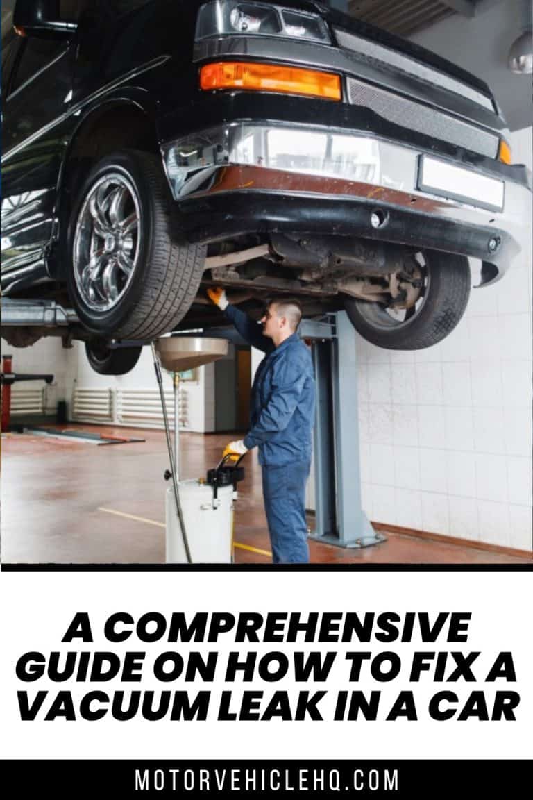 How to Fix a Vacuum Leak In a Car - Motor Vehicle HQ