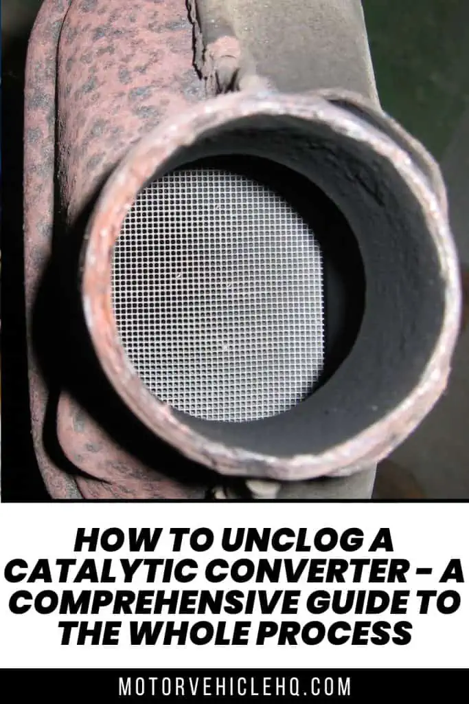 8. How to Unclog a Catalytic Converter