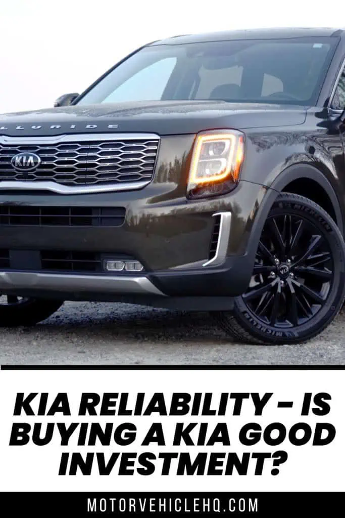 8. Kia Reliability