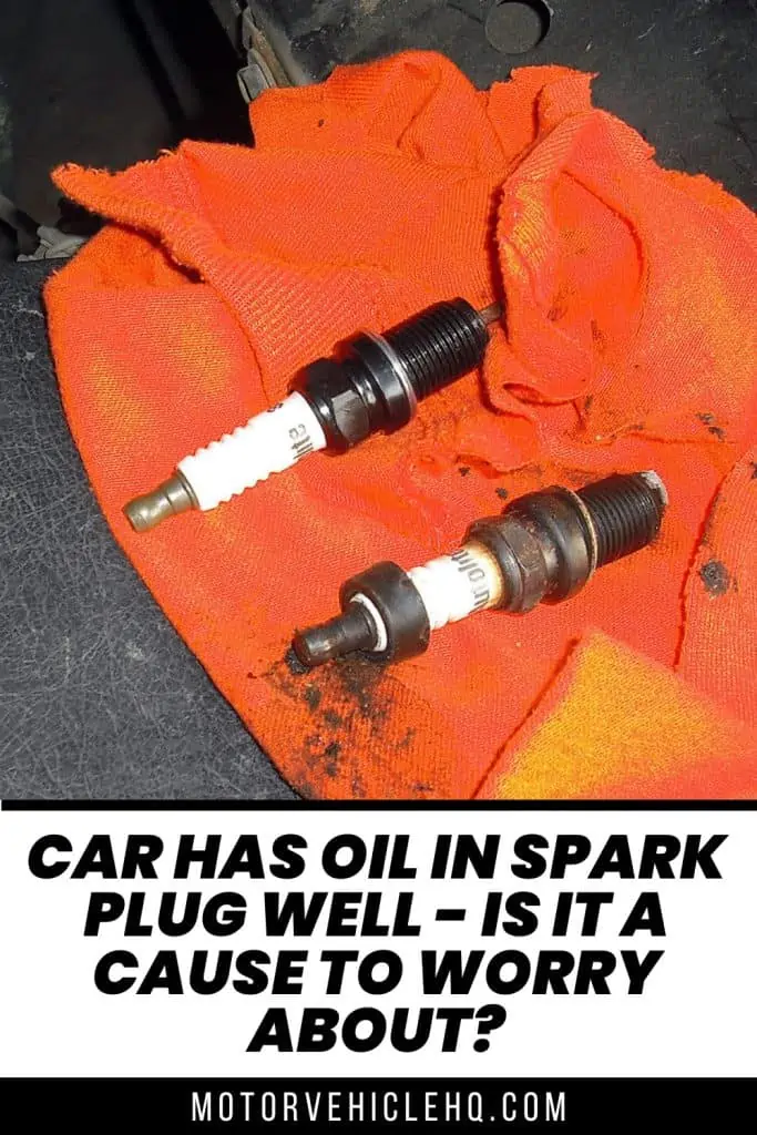 8. Oil In Spark Plug Well
