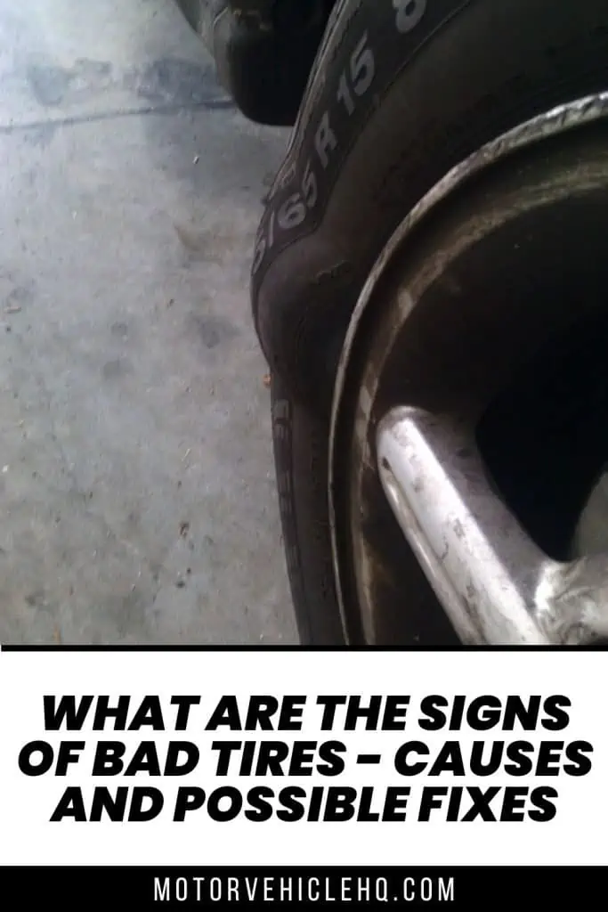 8. Signs of Bad Tires