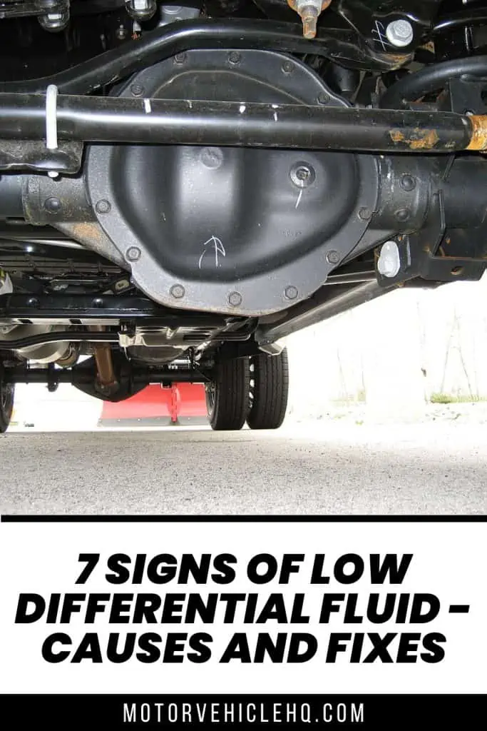 8. Signs of Low Differential Fluid