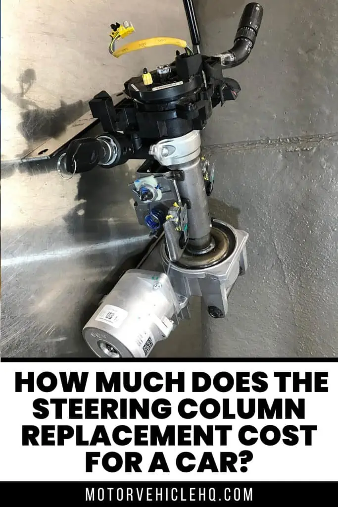 8. Steering Column Replacement