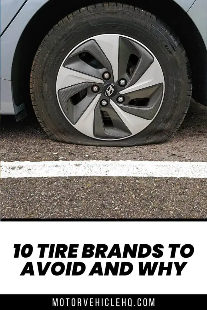 8. Tire Brands to Avoid