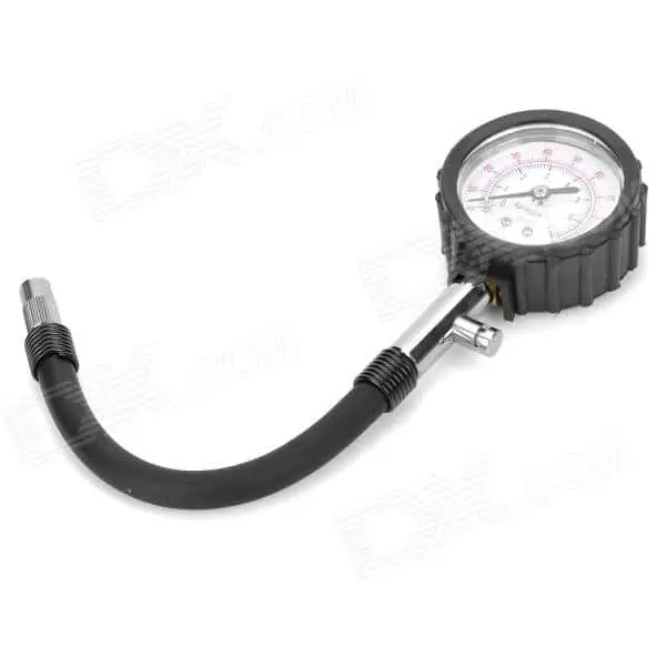 8. Tire pressure gauge