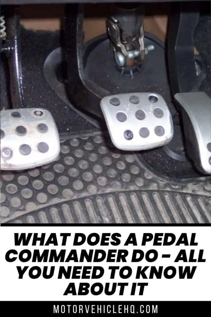 8. What Does a Pedal Commander Do