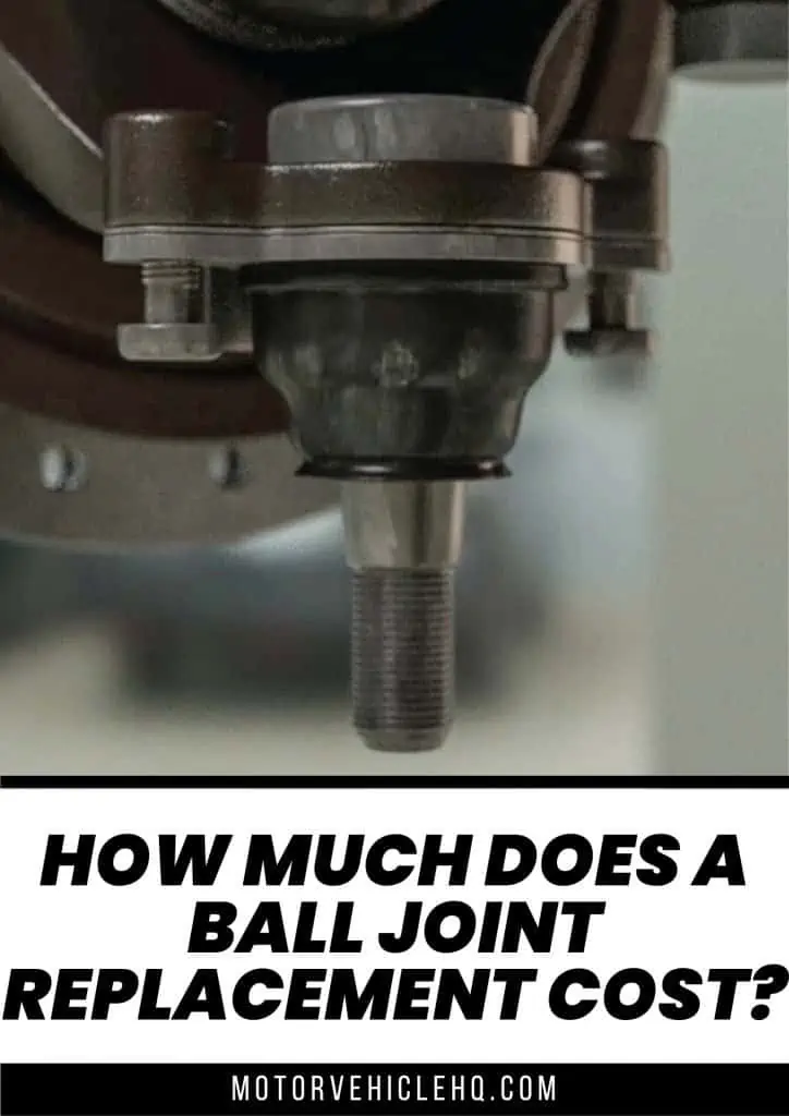 8. ball joint replacement cost