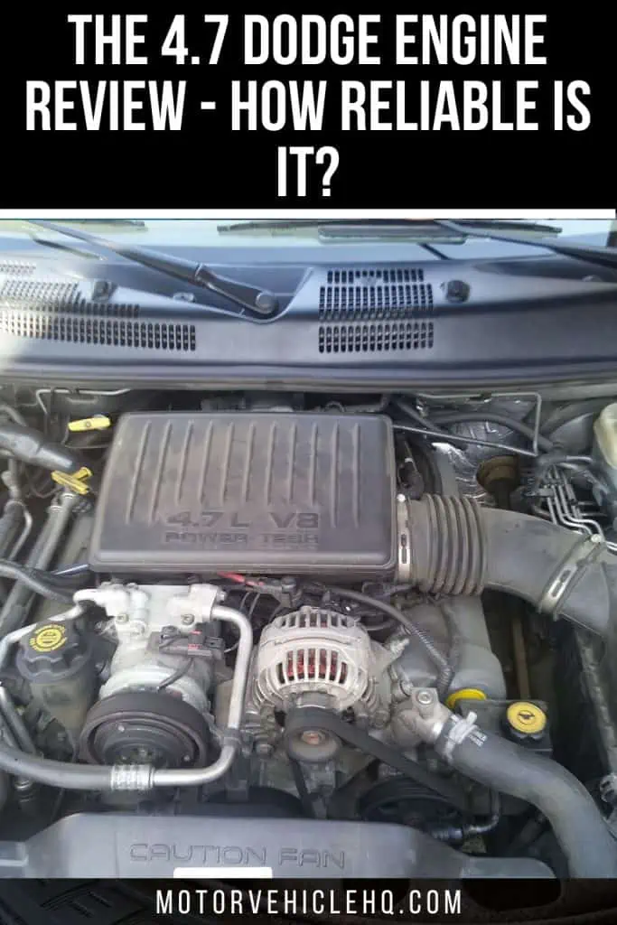 9. 4.7 Dodge Engine