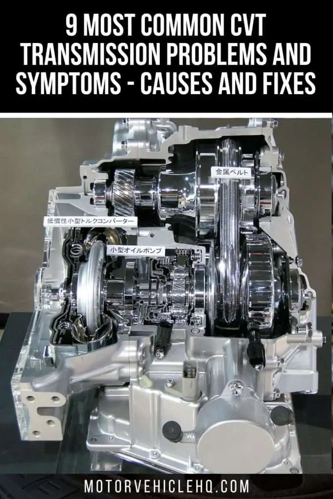 9. CVT Transmission Problems