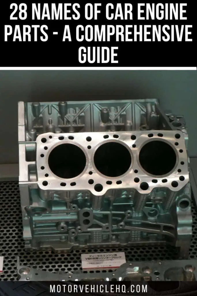 9. Car Engine Parts