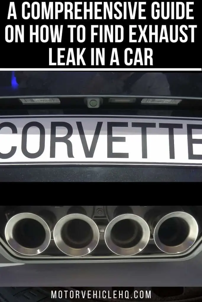 9. How to Find Exhaust Leak
