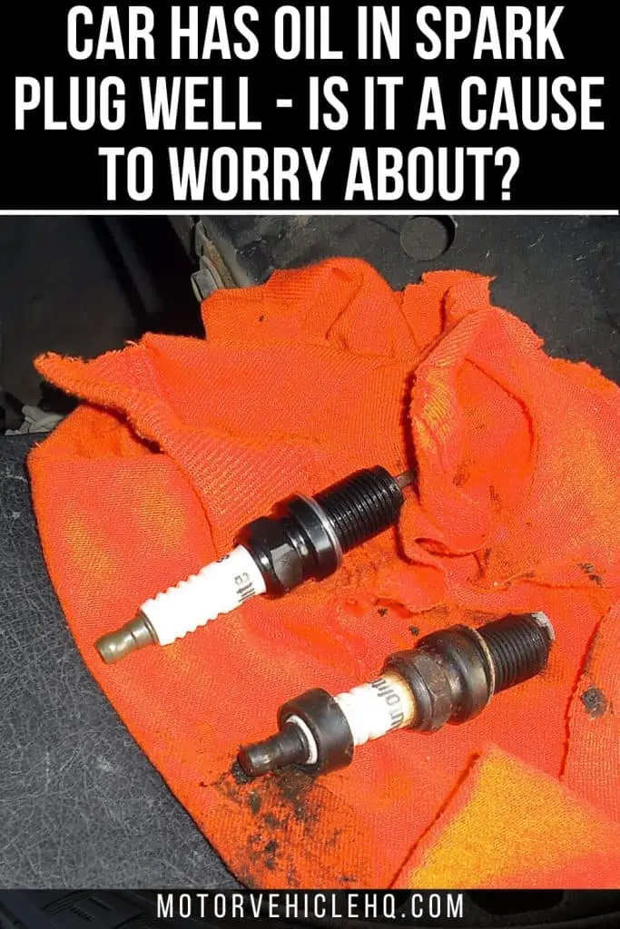 9. Oil In Spark Plug Well