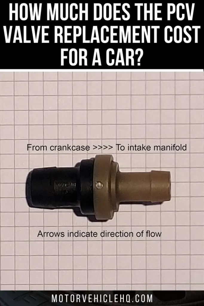 9. PCV Valve Replacement Cost